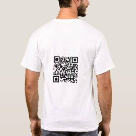 Camiseta Logotipo comercial Site Nome do funcionário Código