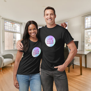 Camiseta Logótipo comercial - trabalhador negro