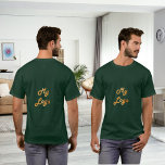 Camiseta Logótipo comercial verde<br><div class="desc">Uma camisa verde. Personalize e adicione o logotipo de sua empresa,  tanto na frente quanto no verso.</div>