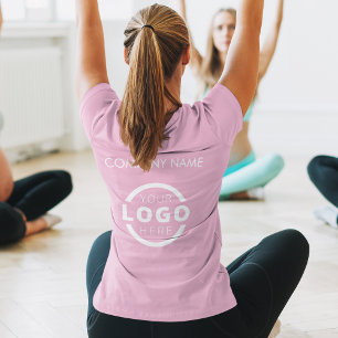 Camiseta Logotipo Corporativo de Empresa Uniforme de Funcio