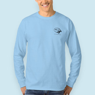 Camiseta Logotipo corporativo personalizado do diafragma de