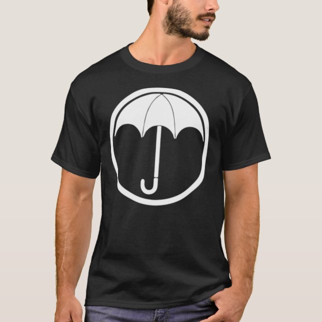 Camiseta Logotipo da Academia Umbrella White Essentials (Frente)