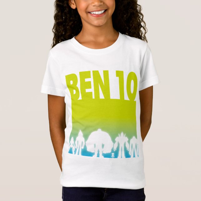 Camiseta Logotipo da Alienígena Ben 10 (Frente)