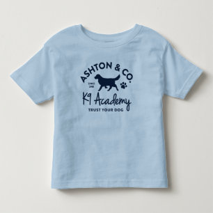Camiseta Logotipo da Ashton & Co. K9 Academy
