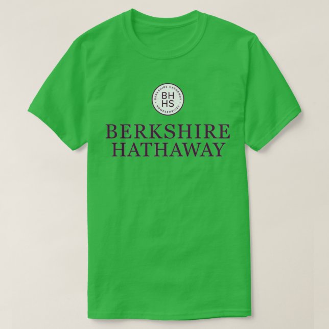 Camiseta logótipo da Berkshire Hataway (Frente do Design)