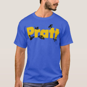 Camiseta Logotipo da borboleta do Pratt Institute