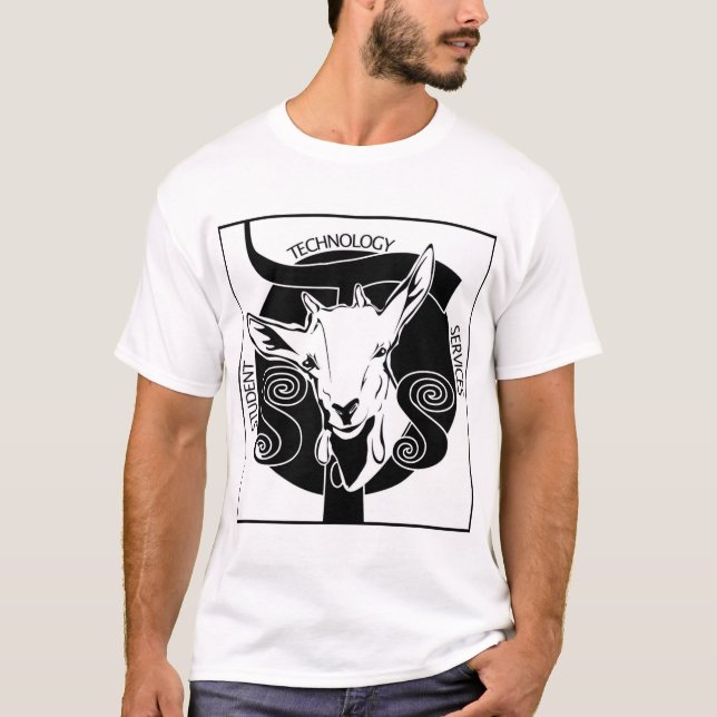 Camiseta Logotipo da cabra do STS (Frente)