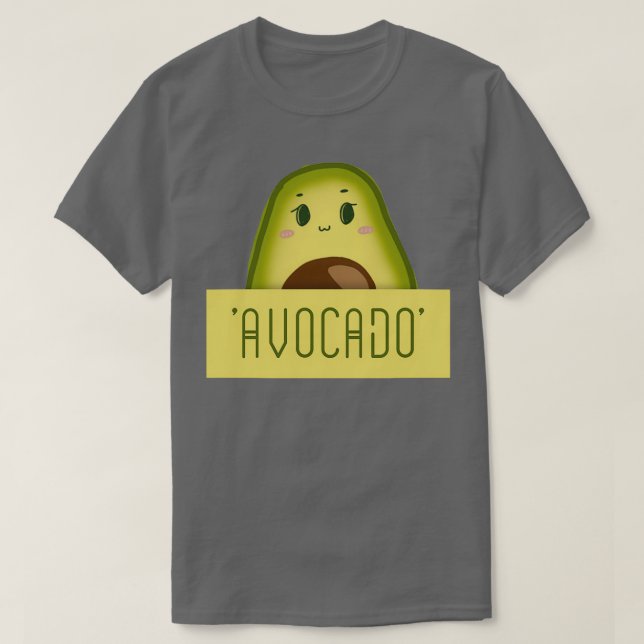 Camiseta Logotipo da Caixa do Avocado (Frente do Design)