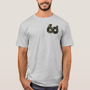 Camiseta logotipo da camuflagem da máfia 60s