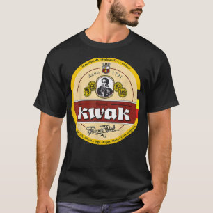 Camiseta Logótipo da cerveja Kwak belga