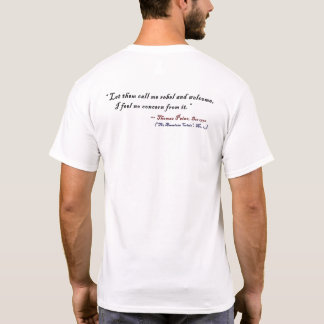 Camiseta Logotipo da Commie Crushers™ - Traseira e Frente -