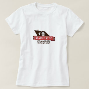 Camiseta Logotipo da cor SACW, fundo claro