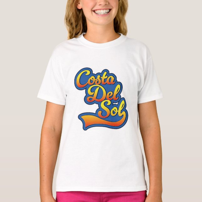 Camiseta logotipo da Costa Del Sol (Frente)