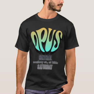 Camiseta Logótipo da discoteca OPUS vintage Melbourne