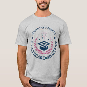 Camiseta Logotipo da empresa Harmonia Heights Healthcare So
