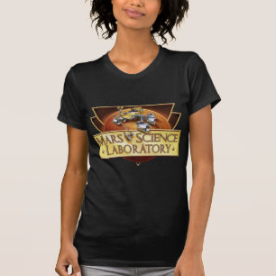 Camiseta Logotipo da equipe de aterragem do laboratório de