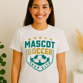 Camiseta Logotipo da Equipe de Futebol Personalizada - Desi