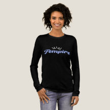 Logotipo da FEMPIRE Azul – Design de Empoderamento