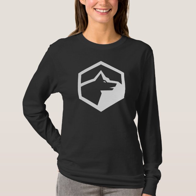 Camiseta Logotipo da Homestead Wolf Mountain (Frente)