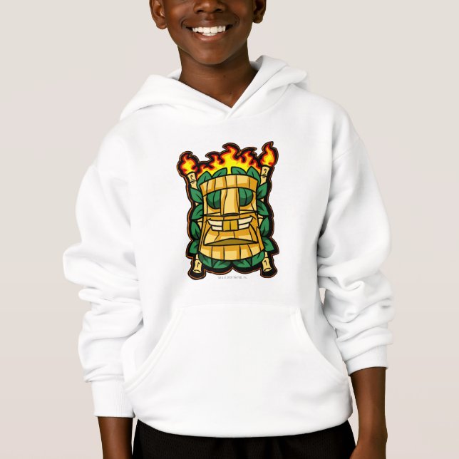Camiseta Logotipo da ilha do mistério da equipe (Frente)