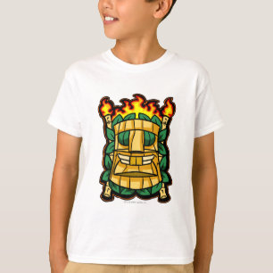 Camiseta Logotipo da ilha do mistério da equipe
