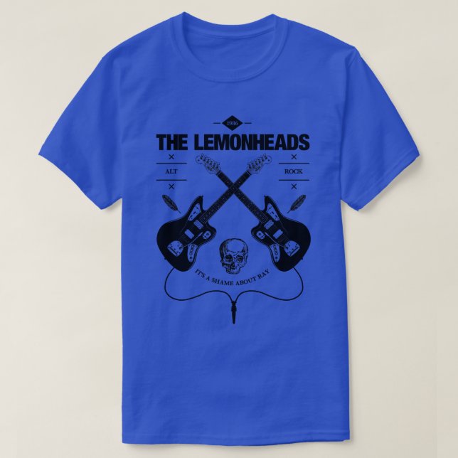 Camiseta Logotipo da Imagem do Violão de Limonhead (Frente do Design)