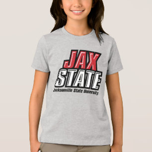 Camiseta Logotipo da Jacksonville State University JAX STAT