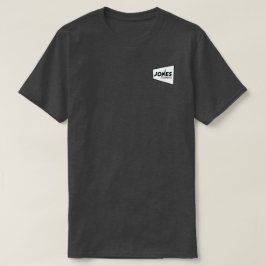 Camiseta Logotipo da Jones Comics 2 frente e verso