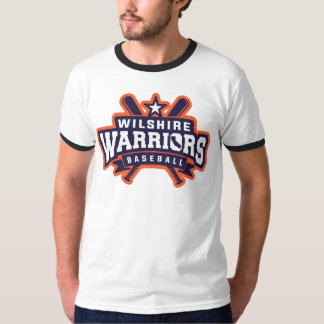 Camiseta Logotipo da Liga de Baseball dos Guerreiros de Wil