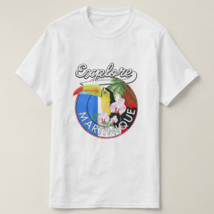 Camiseta logotipo da Martinique Travel