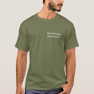 Camiseta Logotipo da Montanha Branca (Trás) para Adventures