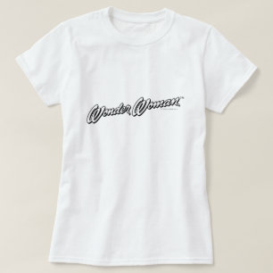 Camiseta &Logotipo da Mulher Maravilha 1