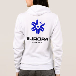 Camiseta Logotipo da NASA Europa Clipper Rocket White Women