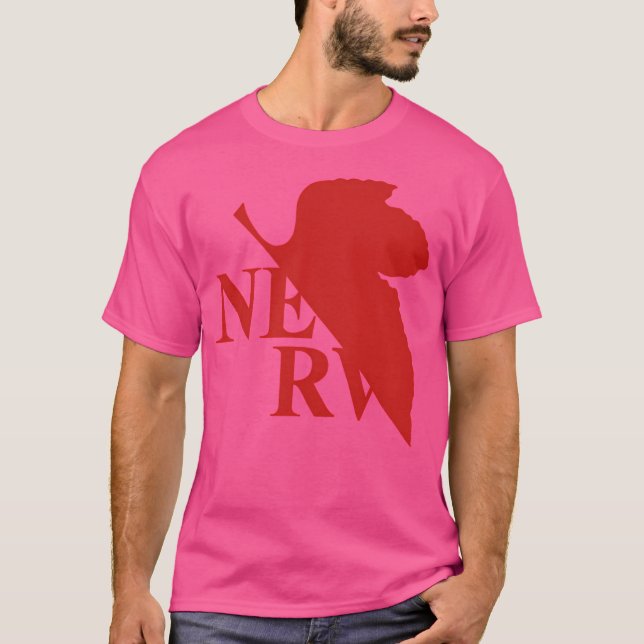 Camiseta Logotipo da Nerv (Frente)