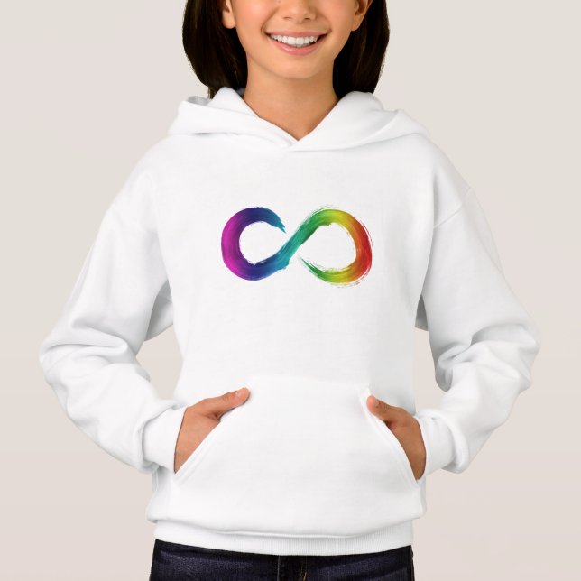 Camiseta Logotipo da neurodiversidade Hoodie (Frente)