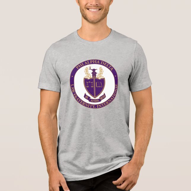 Camiseta Logotipo da Phi Alpha Delta (Frente)