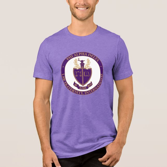 Camiseta Logotipo da Phi Alpha Delta (Frente)