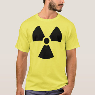 Camiseta Logotipo da radiação