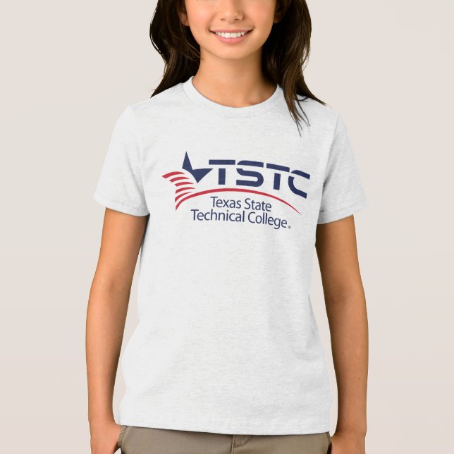 Camiseta Logotipo da Texas State Technical College (Frente)