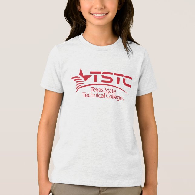 Camiseta Logotipo da Texas State Technical College (Frente)