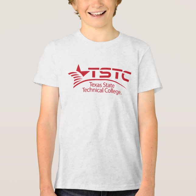 Camiseta Logotipo da Texas State Technical College (Frente)