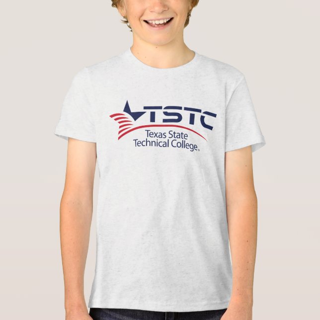 Camiseta Logotipo da Texas State Technical College (Frente)