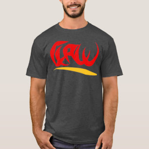 Camiseta Logotipo da Tipografia Crab Claw