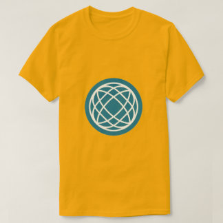 Camiseta Logotipo da zona cultivada amarelo ou azul