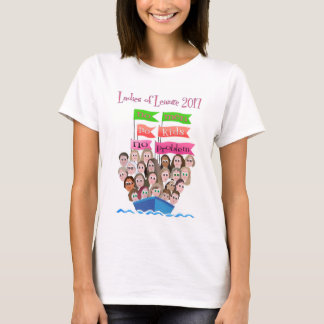 Camiseta Logotipo Damas Slouchy