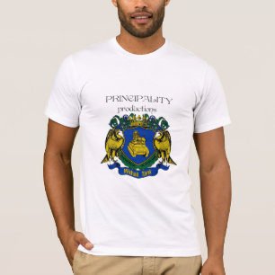 Camiseta Logotipo das produções do principado pelo tanque