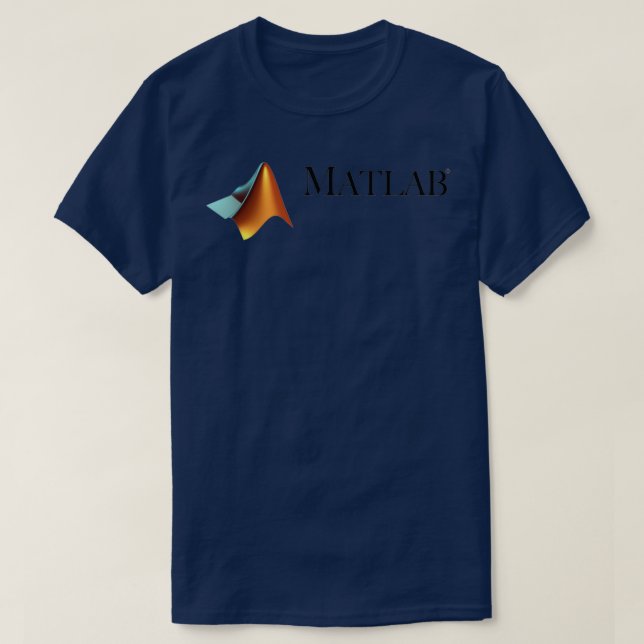 Camiseta Logotipo de alta qualidade da Matlab (Frente do Design)