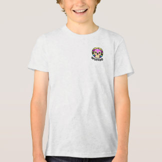Camiseta Logotipo de animação de cachorro fofo kawaii da Wu