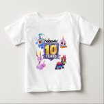 Camiseta Logotipo de aniversário do 10º<br><div class="desc">Dez anos de diversão!</div>
