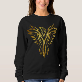 Camiseta Logotipo de Ascensão de pássaros (Faux Dourado) mí